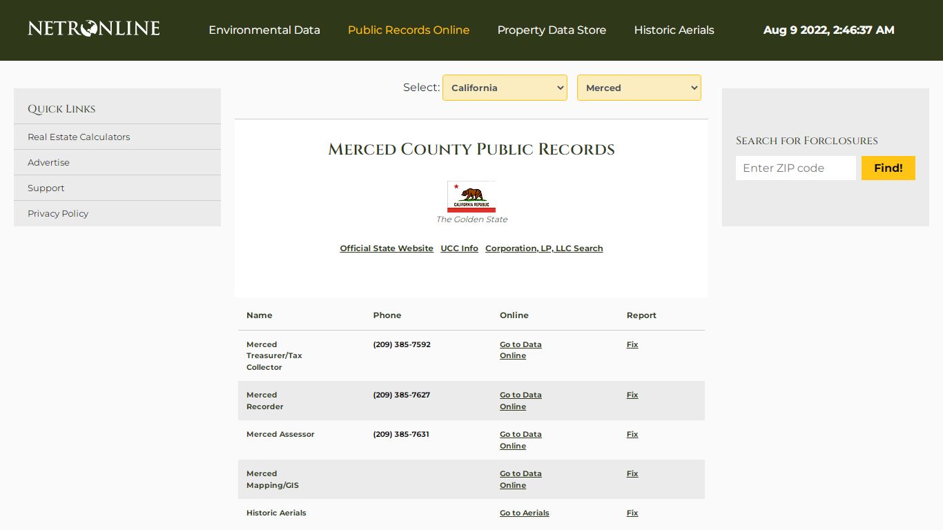 NETR Online • Merced • Merced Public Records, Search ...